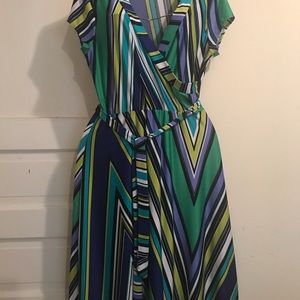 Midi length dress